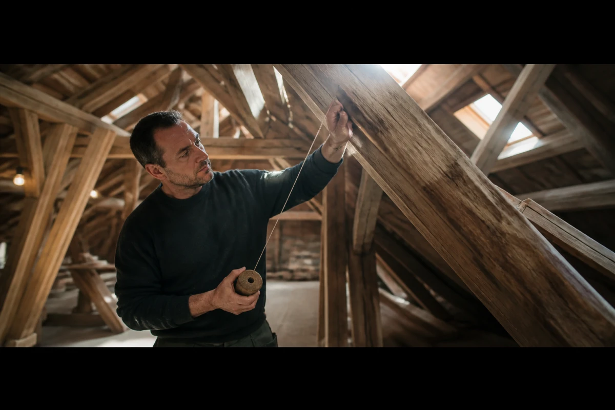 Rénovation charpente traditionnelle bois Varennes-Jarcy